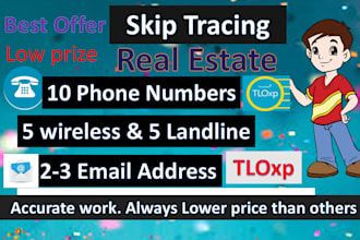 do skip tracing for real estate business