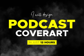 design stunning itunes podcast cover art