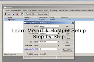 teach you mikrotik router wifi hotspot setup step by step