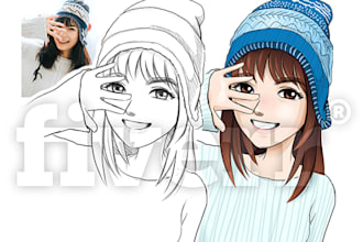 draw your japan manga anime style character