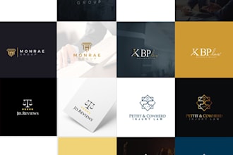 design a unique law firm logo