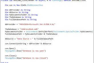 develop visual basic, vb net, c sharp programs and applications
