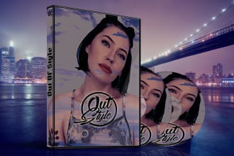 do elegant album,cd cover art or book cover design