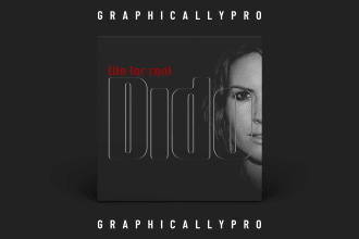 design simple album cover art single or cd cover design
