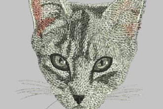 do embroidery digitizing, embroidery logo, digitize image