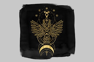 design you a geometric tattoo