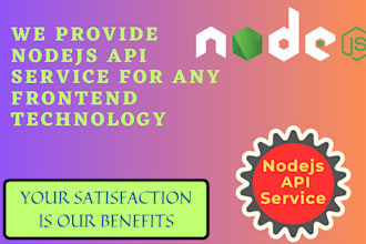 do nodejs API development services