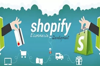 create shopify online store ecommerce website