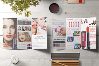 design professional flyer, brochure, catalog, booklet design