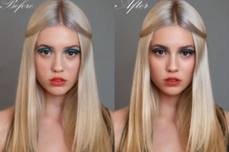 do professional high end retouching