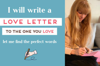 write the most romantic love letter