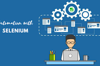 do QA and automate testing using selenium and java for web apps