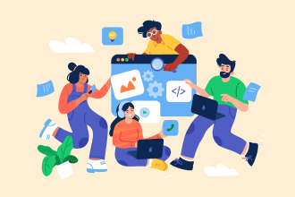 design modern illustration and icon for UI, website, and any