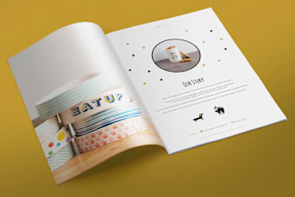 design amazing brochure, catalog with adobe indesign