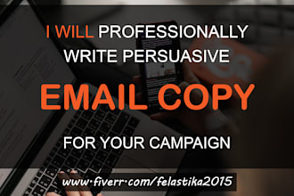 write persuasive email content for your campaign
