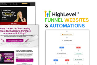 be your expert for building gohighlevel sales funnels and automation workflows