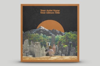craft your vintage album and single artwork