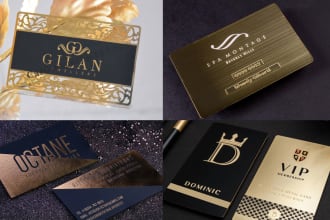 design luxury business cards and stationery