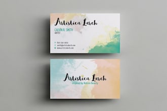 design business card and letter head etc