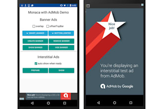 integrate admob with all types of ads in your app