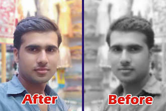 turn black and white photos into color photos,