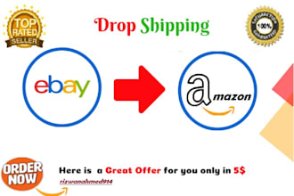 do ebay to amazon dropshipping listing