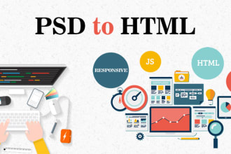 convert psd, jpg, png, svg to html with animation