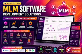 create a scalable MLM software with mern stack