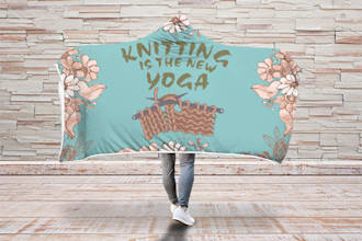 make creative hooded blanket design