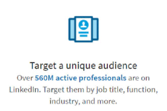 run targeted linkedin advertisements for your business