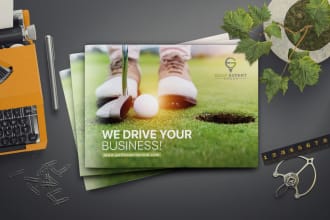 develop a catalog, brochure, and booklet