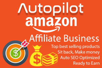 create amazon affiliate auto earning website