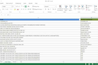 do perfect excel data entry, spreadsheet