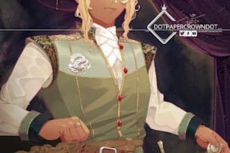 draw character digital art commission