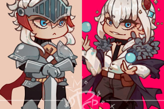 draw chibi art digital illustration