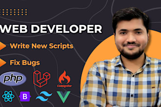fix ,install, add features and develop laravel websites