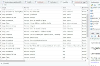 do web scraping for with r, python and web tools