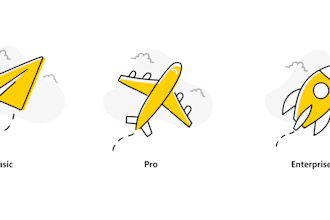 design amazing vector flat icons for website