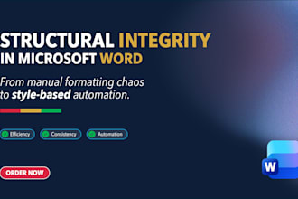 format your word documents using style based formatting