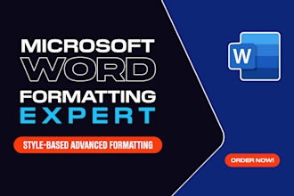 design and format your word documents using styles