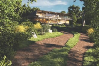 create conceptual architectural design and visualization