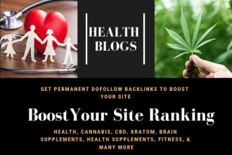 write and publish your guest post on health blogs