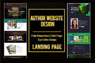 create a responsive author or blogger website in wordpress