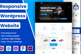 design a premium and responsive website for your business