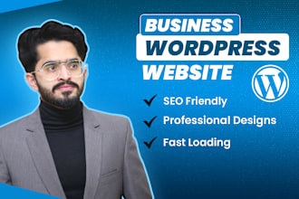 design and build a custom wordpress website or wordpress blog site
