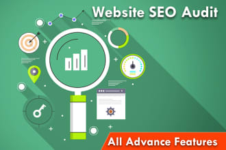 do an advanced SEO audit report