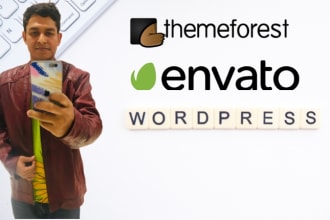 content upload, customize envato themeforest wordpress theme, elementor template
