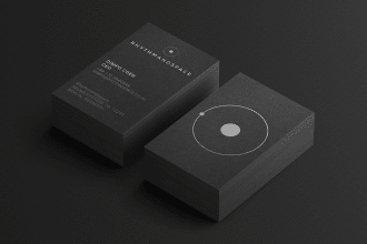 create top design business card or stationary