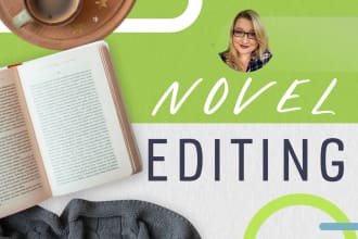 copy, line and developmentally edit your novel