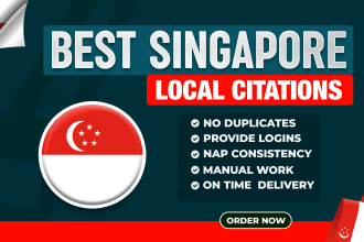 create best singapore local citations